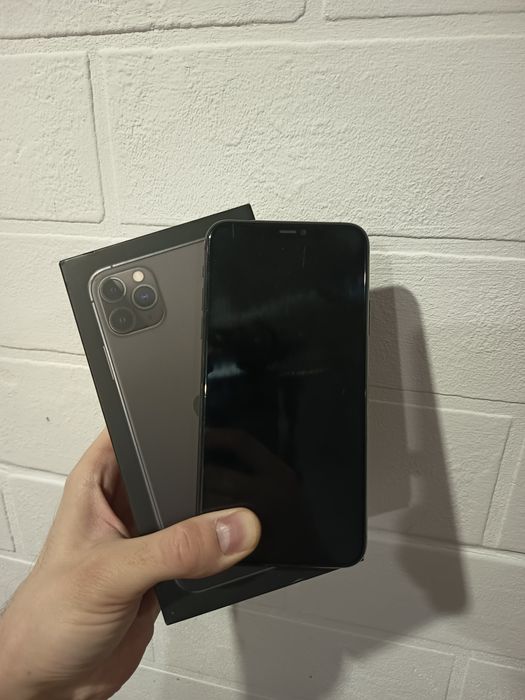 Iphone 11 pro max 64gb black 100%