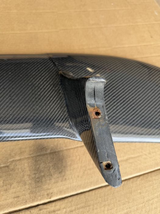 Карбонов спойлер за Mercedes W205 C63 AMG coupe лип дифузьор тунинг