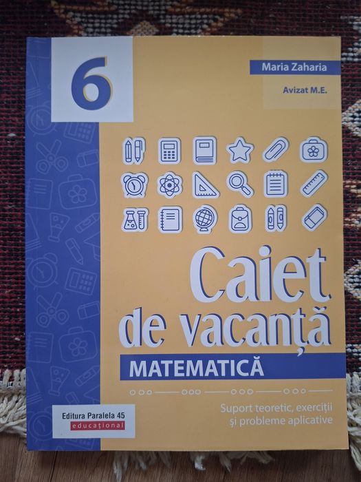 Caiet Matematica exercitii clasa a 6 a