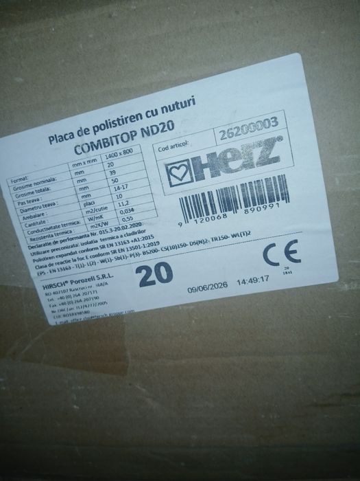 Vând materiale pentru încălzire în pardoseală – 5.000 lei