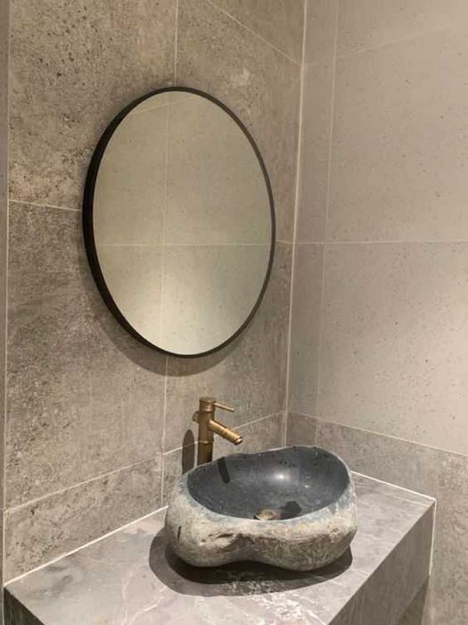 Зеркало круглое настенное интерьерное универсалное думалок ойна