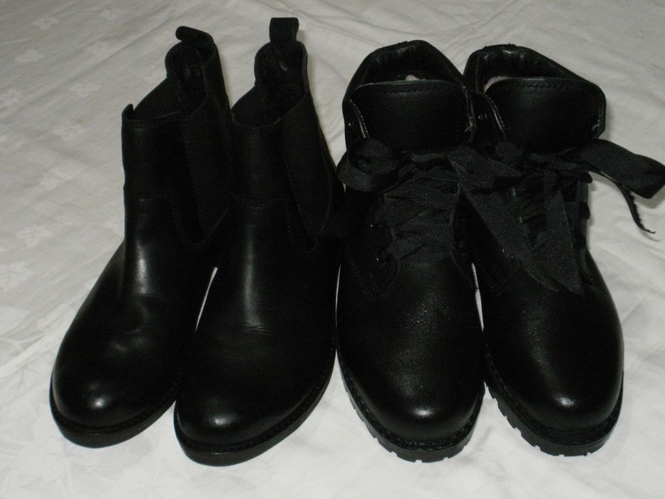 Дамски боти естествена кожа 37/38