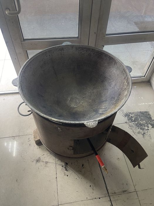 Казан с очагом 80 литр