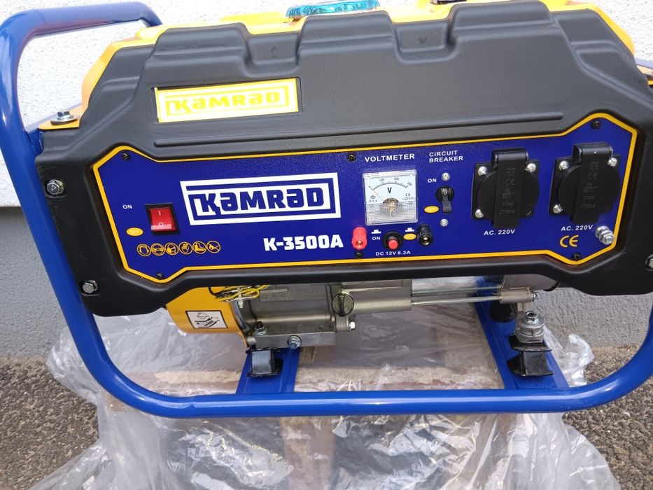 Generator pe benzină, motor 4t,nou
