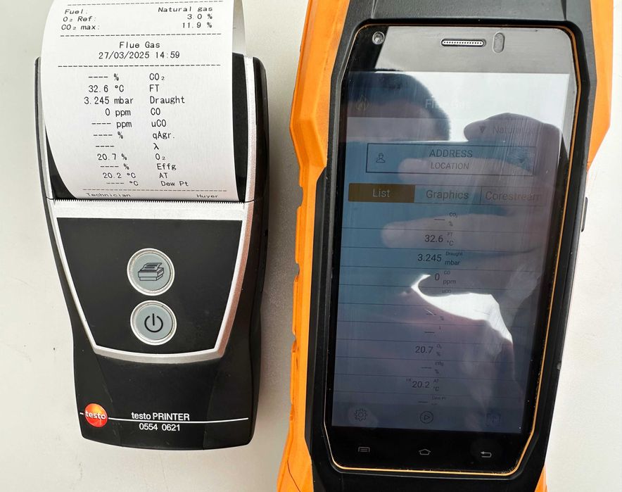 Testo 300 Longlife с bluetooth - Газ анализтор с тъч скрийн перфектен!