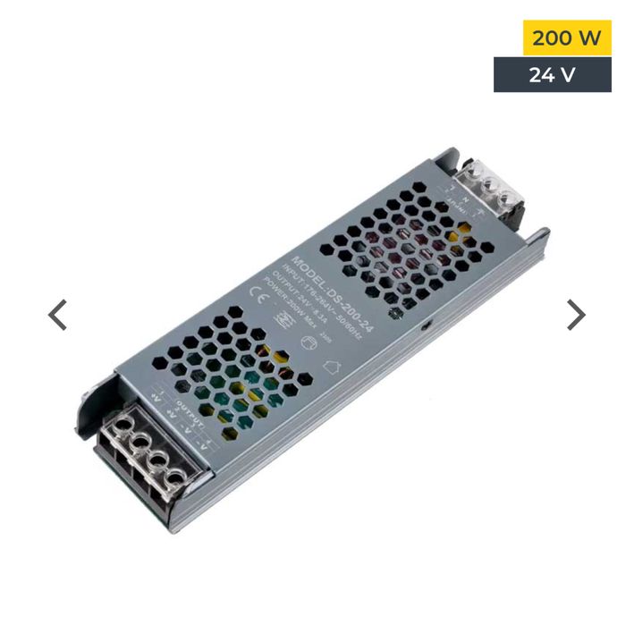 Sursa/ transformator 220- 24v pentru banda led