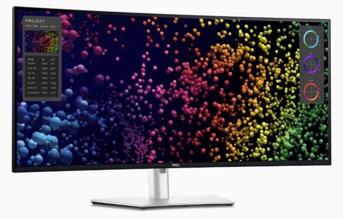 Нов Монитор, Dell U4025QW, 39.7" 5K UtraSharp Curved WUHD (5120x2160)