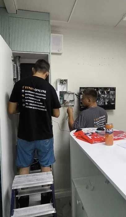 Установка Камер ВИДЕОнаблюдения