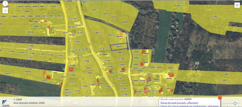 Teren intravilan 900 mp Saldabagiu - zona Hanul Pescarilor