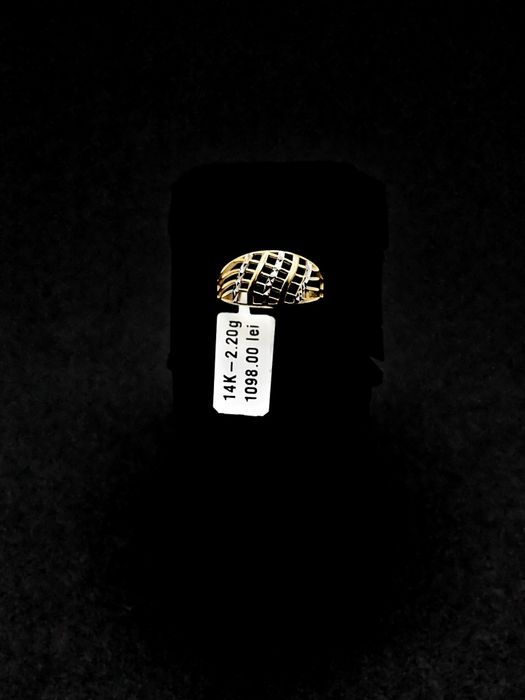 Bijuteria Royal inel din aur 14k 2.20 gr