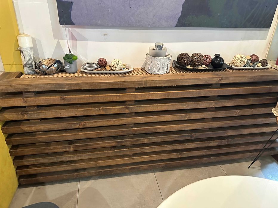 Решетки декорация от масивно дърво