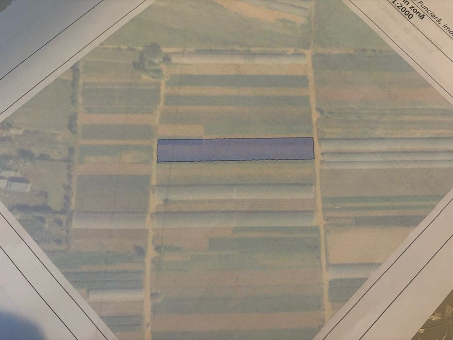 De vânzare teren extravilan, în zona Racoviță, județ Dâmbovița.