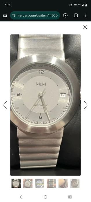 Ceas elvetian M&M Swiss Racer automatic (ETA 3824)