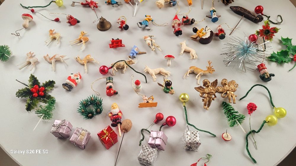 Винтидж декоративен коледна украса за елха