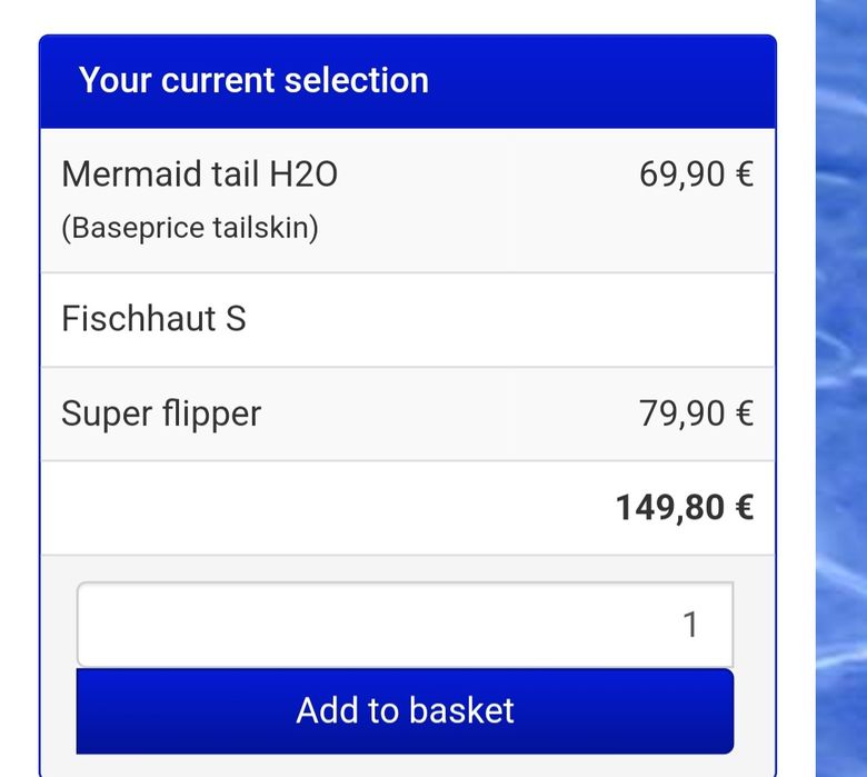 Хвост Русалки. Для девочки  6-8 лет