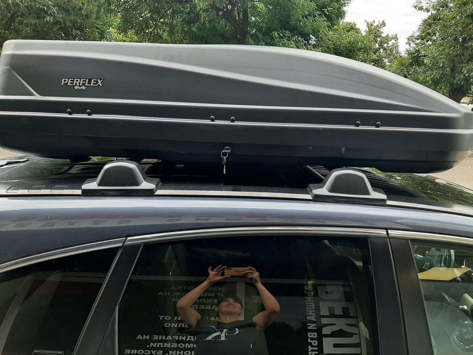 АВТОБОКС,PERFLEX 500 литра,кутия за багаж,багажник,автобагажник THULE