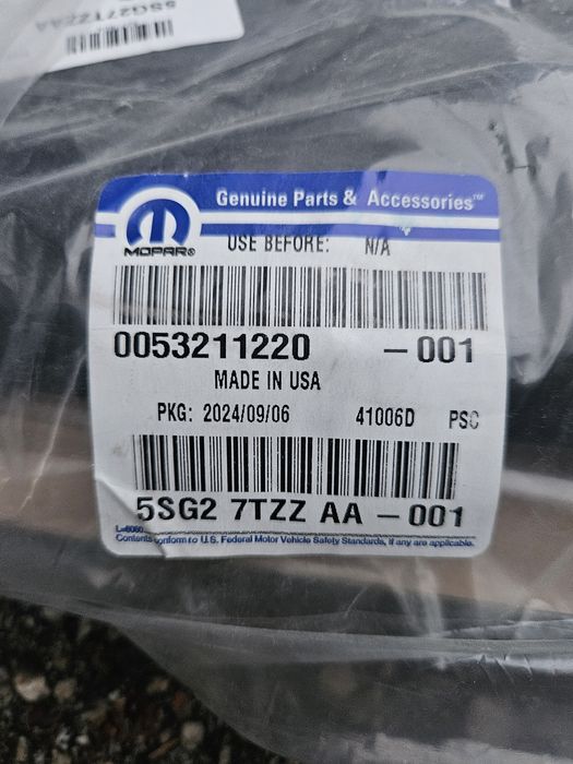 Дифузьор задна броня Jeep Cherokee KL