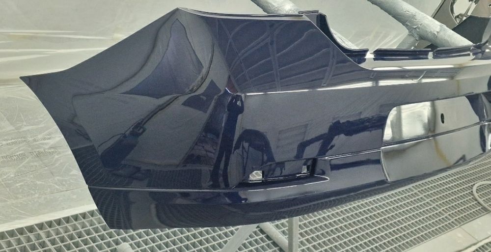 Bara spate noua vopsita albastru cod vopsea D42 Dacia Logan 2013 - 20