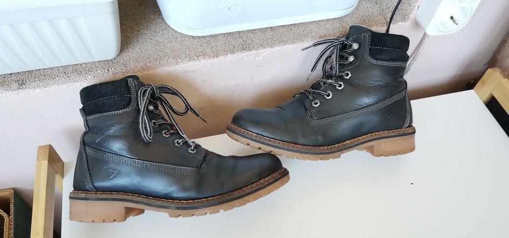 Боти Tamaris 39 н. Естествена кожа