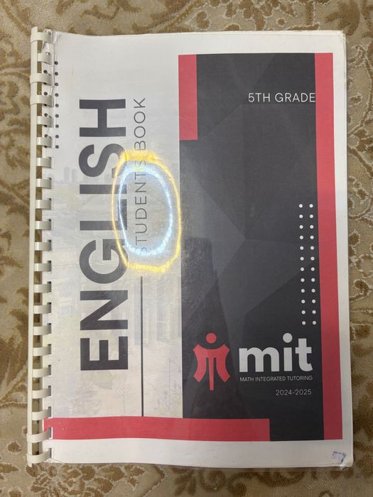 English Student’s book MIT 5th grade