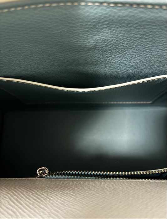 Geantă Hermes albastra glaciar Mini Kelly Noua