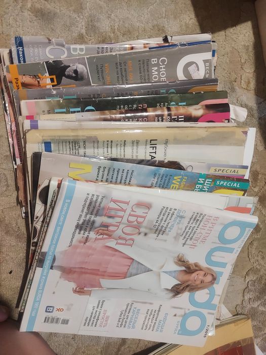 Книга Burda. Бу за 5000тг