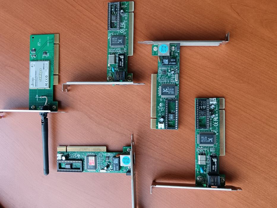 Продам сетевые платы. Б/У