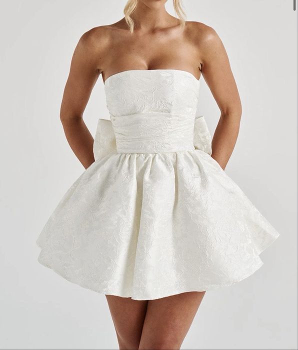 SALOME MINI DRESS - IVORY