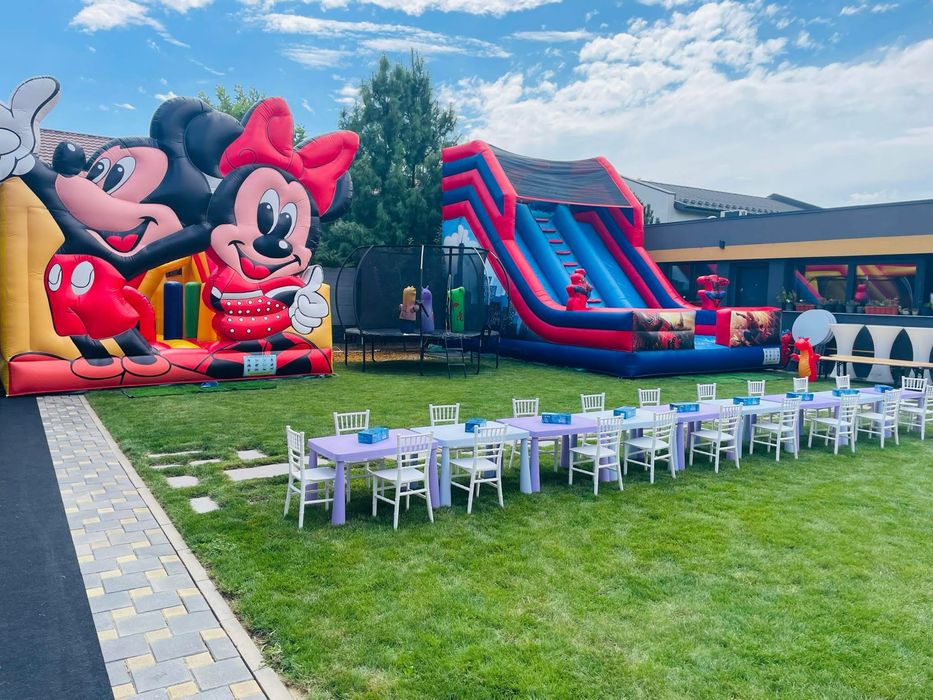 Topogane gonflabile, tobogane gonabile , saltele, castele gonflabile