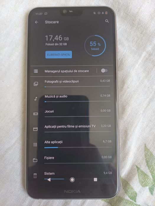 Nokia 7.1 TA-1095 dual SIM perfect funcțional