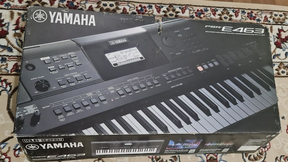 Ямаха PSR E-463  UZB
