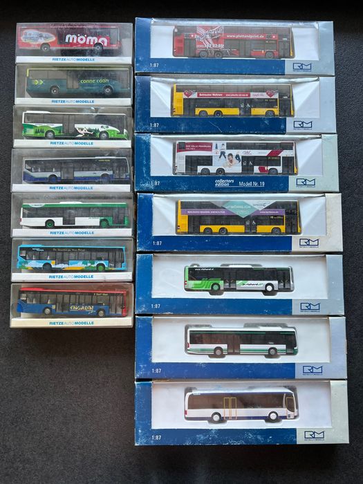 Lot autobuze Rietze Automodelle 1:87