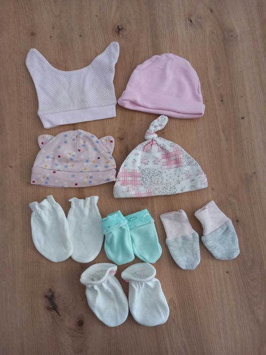 Маркови бебешки дрешки / дрехи за бебе / новородено 0-3м. + обувки