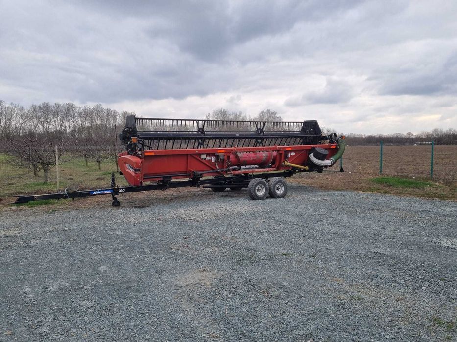 Heder CaseIH TerraFlex 2020 – 7.62m + air reel – ideal soia