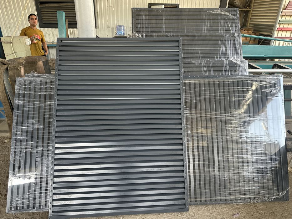 Жалюзи забор металлические ограждения