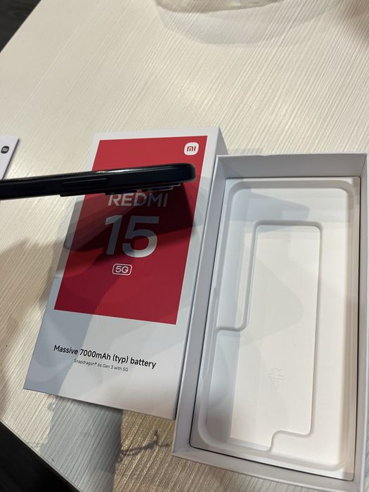 Redmi15 256 GB black нов