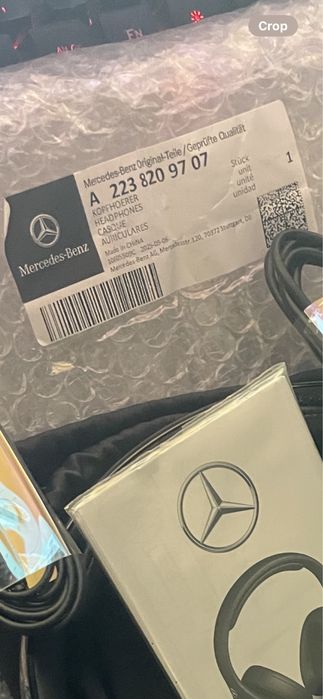 Casti wireless bluetooth Mercedes Headphones