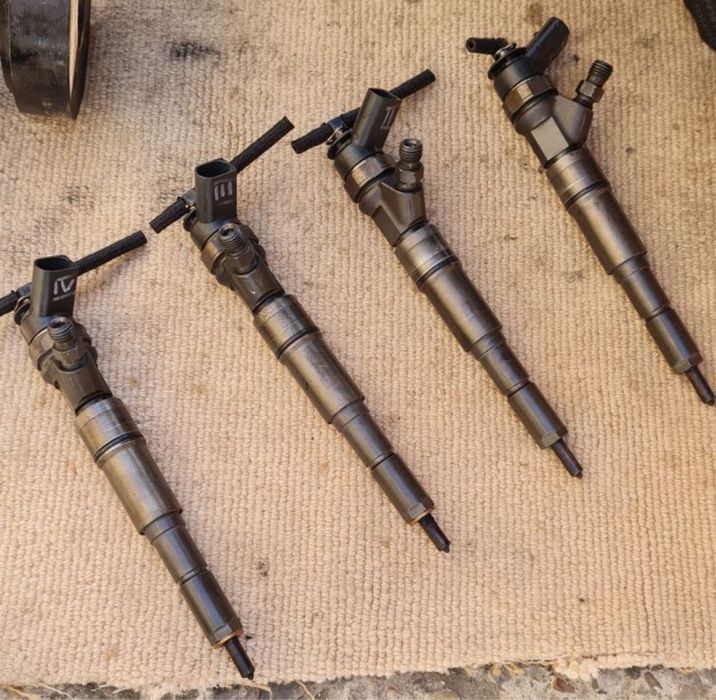 Set Injector injectoare rampa pompa rampa alimentare e90 2.0 m47 163