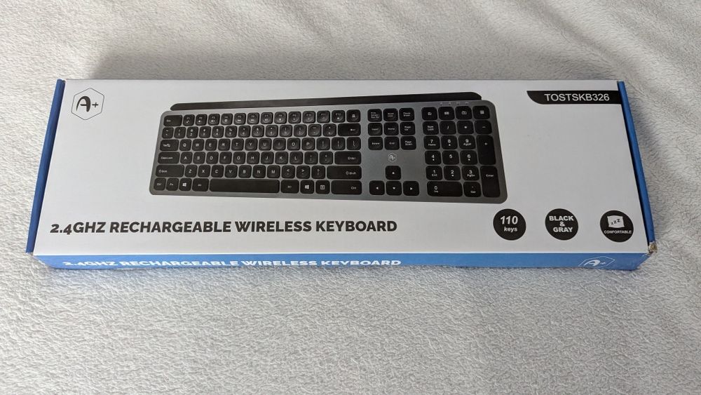 Tastatura  A+ wireless, full size in garanție