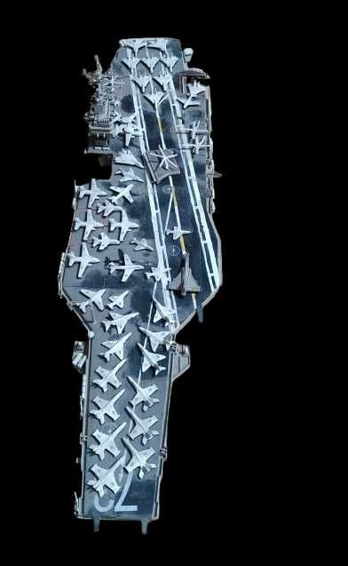 Продаётся модель "Авианосец" с набором съёмных самолётов.