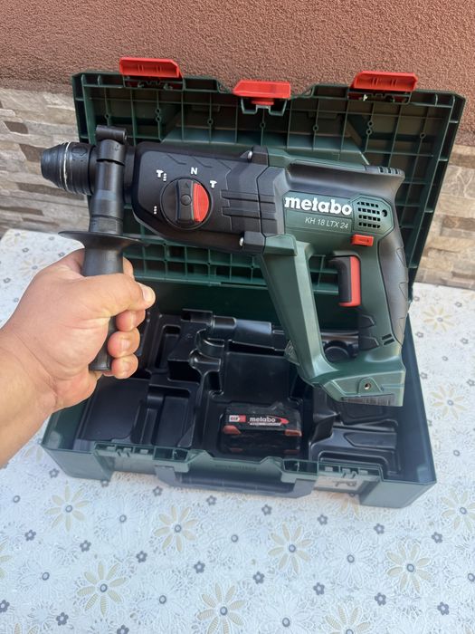 Акумулаторен перфоратор Metabo KH 18 LTX 24 (18V) + Батерия и Куфар