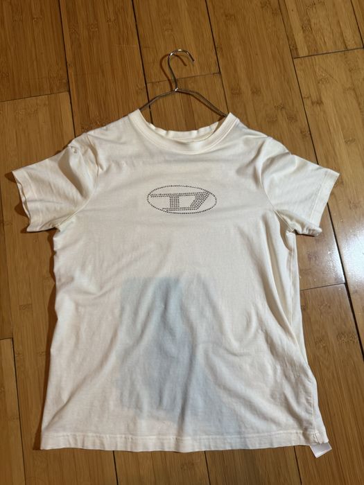 Футболка Diesel со стразами