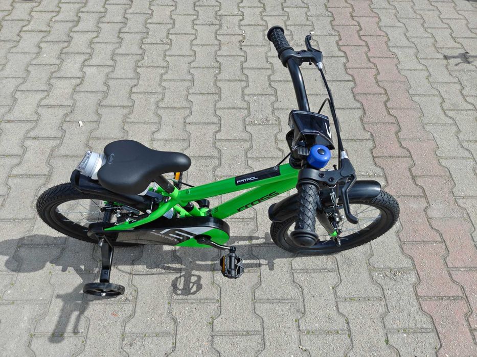 CROSS Велосипед 16" PATROL зелен