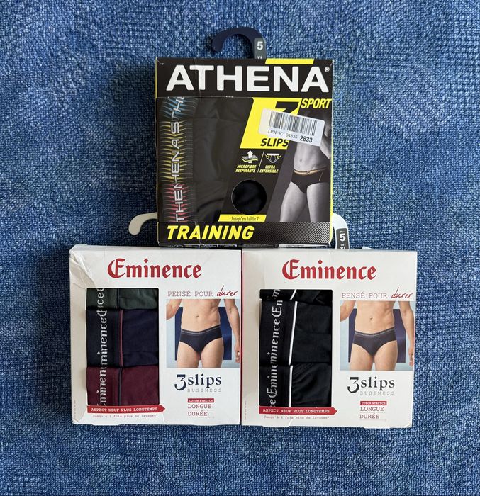 Schiesser/Eminence/Athena/ Navigare ОРИГИНАЛНО мъжко бельо/слипове - S/M/XL