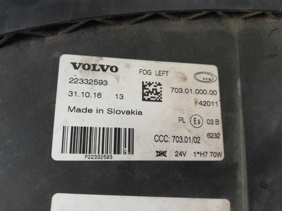 Халоген Волво ФХ4 ляв камион/Халоген Volvo FH4