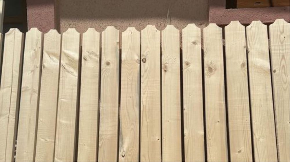 Scandura pentru gard/ curte / tambere / uluci rindeluite slefuite