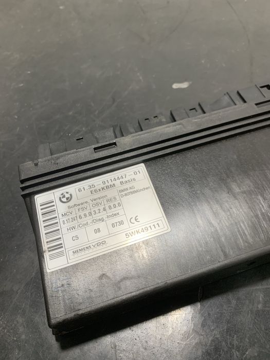 Modul calculator confort BMW Seria 5 E60 E61 | 9114447
