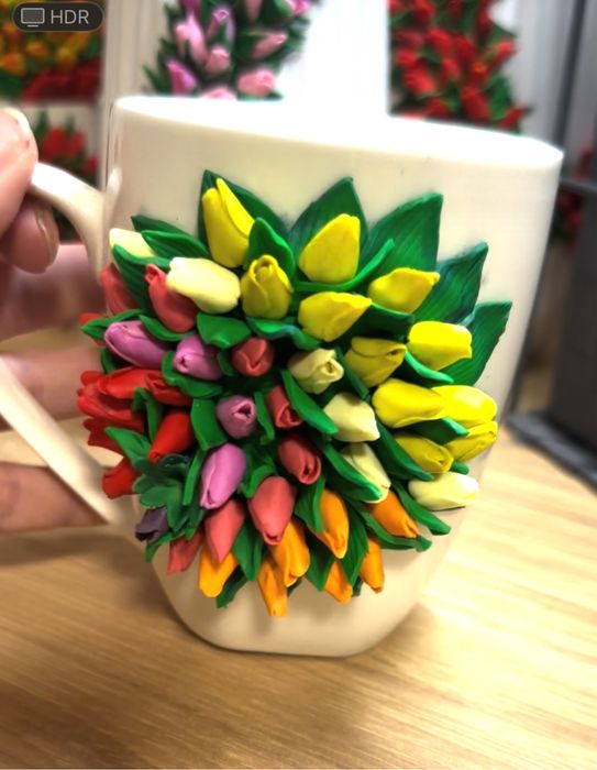 Cana lalele si trandafiri