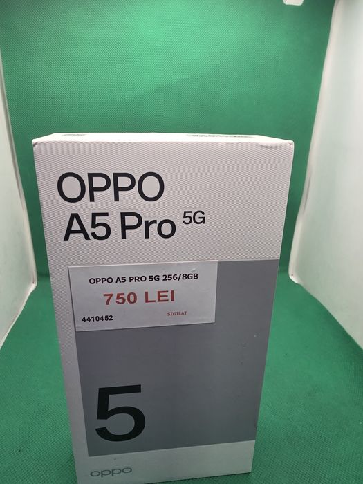 Oppo A5 Pro 5G 256/8GB•Sigilat •Amanet Lazar Crangasi •44104