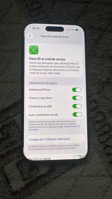 iPhone 16 Pro 94% Baterie